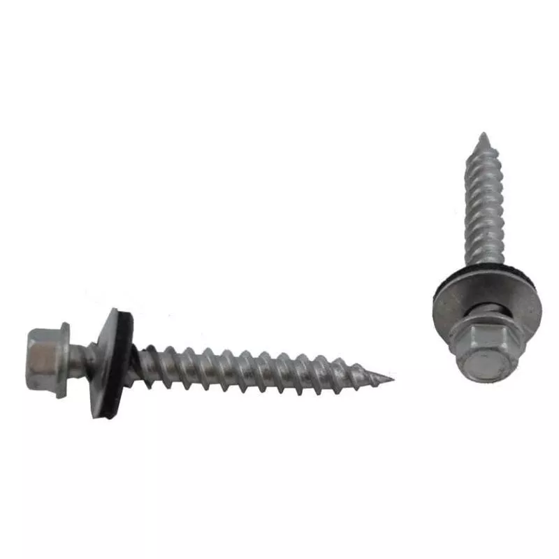 #10 x 1-1/2″ Silver Roofing Screws – 100 Pack