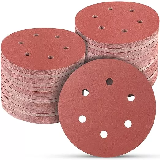 100 PCS 6 Inch Sanding Discs 1000 Grit Hook and Loop Sandpaper, Round Orbital Sand Paper Discs for Sander