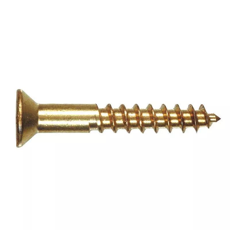 #14-10×2 1/4″ FLAT HEAD PHIL WOOD SCREW ZINC 100BX