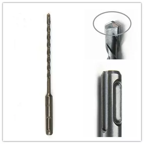 1PCS, 1/4" x 6 ", SDS Plus Hammer Drill Bits, Rotary Hammer Drill Bits
