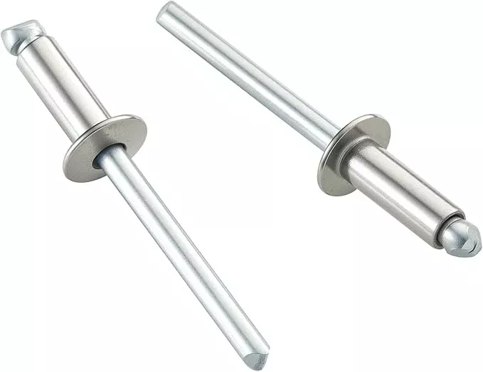 280pcs 1/8" x 1/4",Stainless Blind Rivets,Pop Rivets,304 Stainless Steel Grip and Steel Mandrel, 3.2 x 6mm