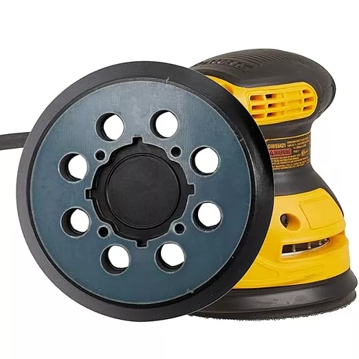 5-Inch Hook and Loop Replacement Sander Pad,Fit for DWE6423,DWE6423K,DWE6421,DWE6421K,DCW210B,Compatible with DEWALT Random Orbit Sander DWE64233, N329079 Parts
