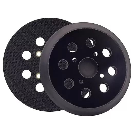 5-Inch Sander Replacement Pad, Universal Hook and Loop Orbital Sander Backing Pad Compatible with Craftsman 315112170,315112180,315279870 Random Orbital Sanders, 2-Pack