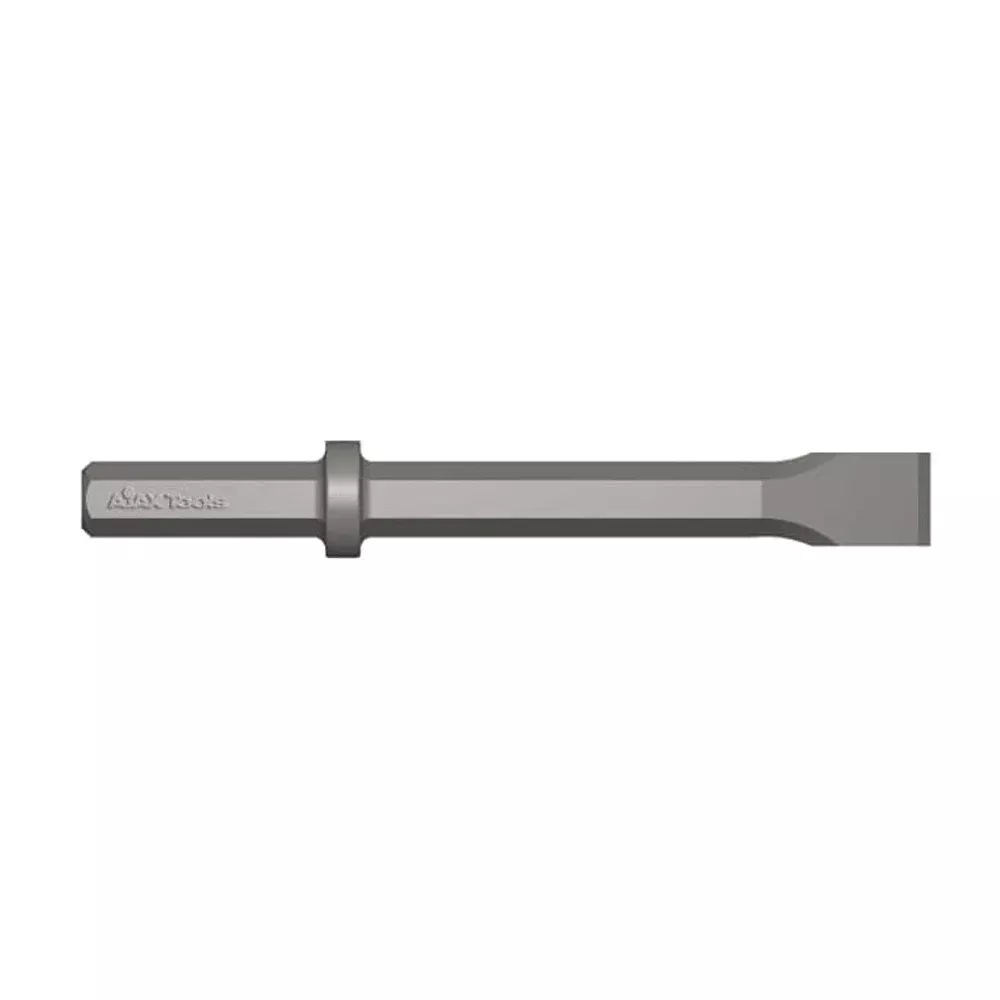 Ajax Tools 1-1/8" x 6" Pneumatic Chisel Hex Shank 31100