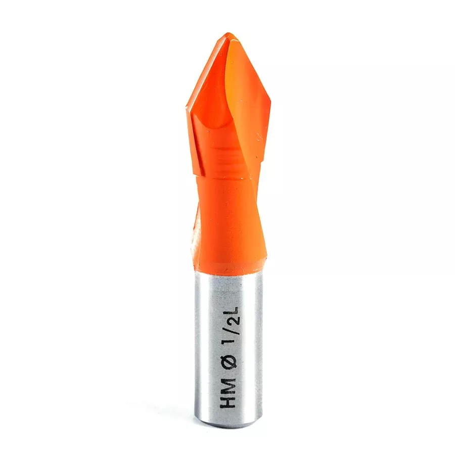 Amana Tool 1/2 in Through-Hole L/H 57mm Long 413013