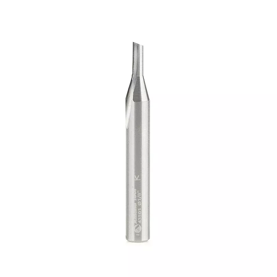 Amana Tool 1/8 in SC 1FL Straight Plastic 43501