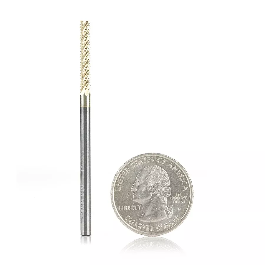 Amana Tool 1/8 ZrN Honeycomb Hogger Bit 40304
