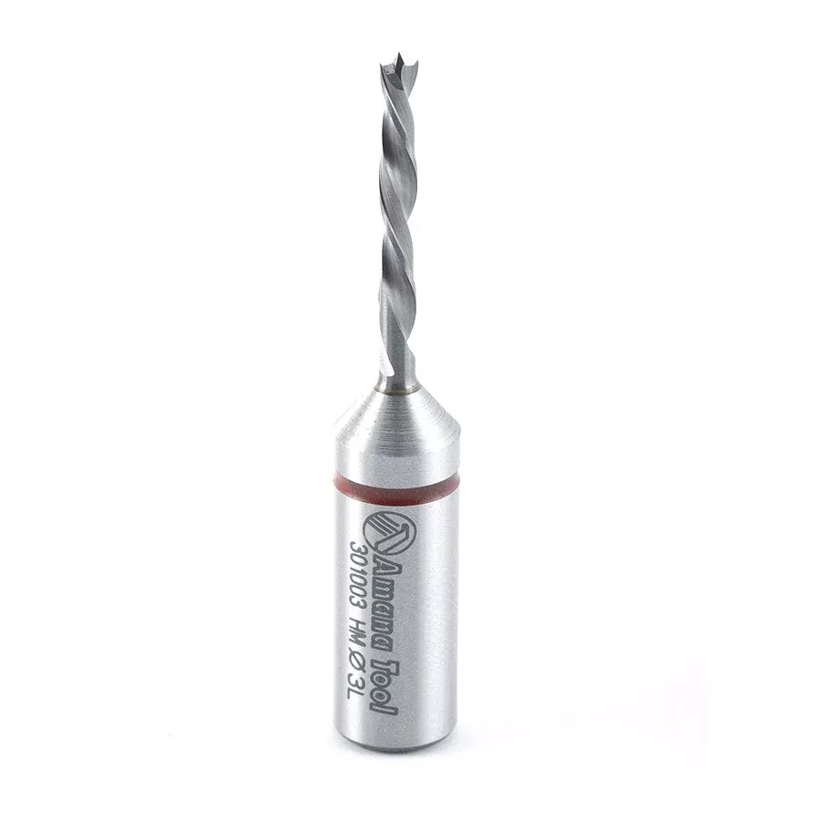 Amana Tool 3mm Brad Point SC L/H 57mm Long 301003
