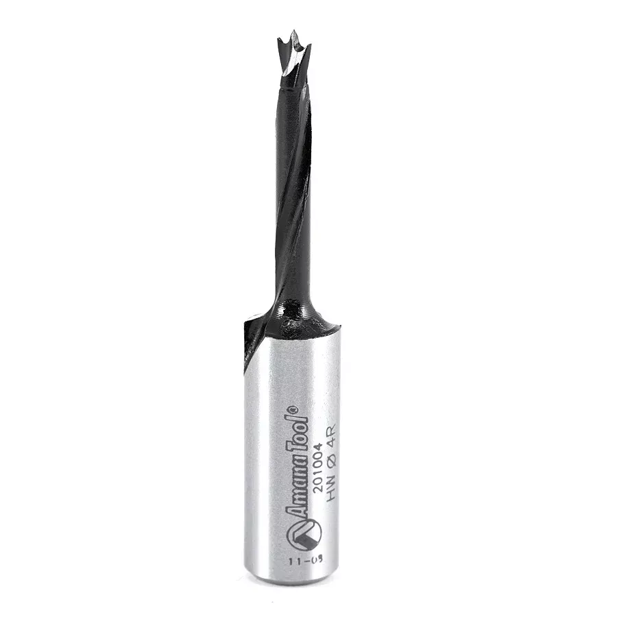 Amana Tool 4mm Brad Point R/H 57mm Long 201004