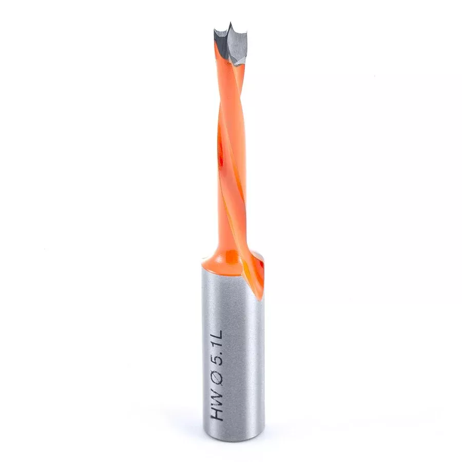 Amana Tool 5.1mm Brad Point L/H 70mm Long 304051