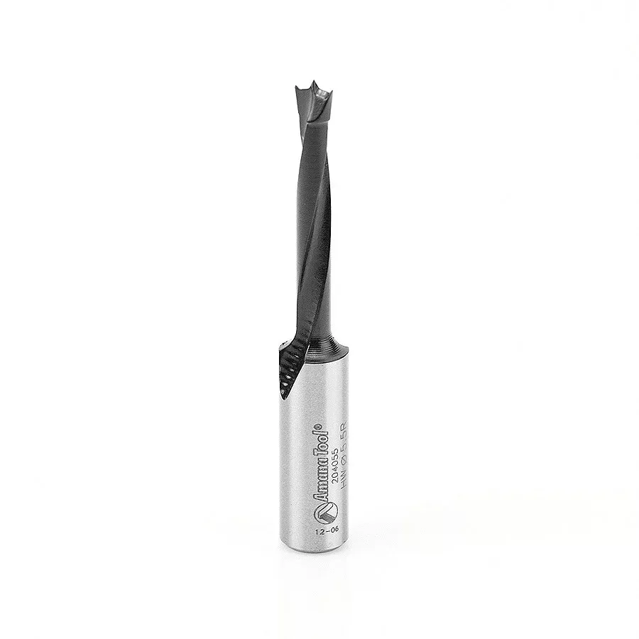 Amana Tool 5.5mm Brad Point R/H 70mm Long 204055