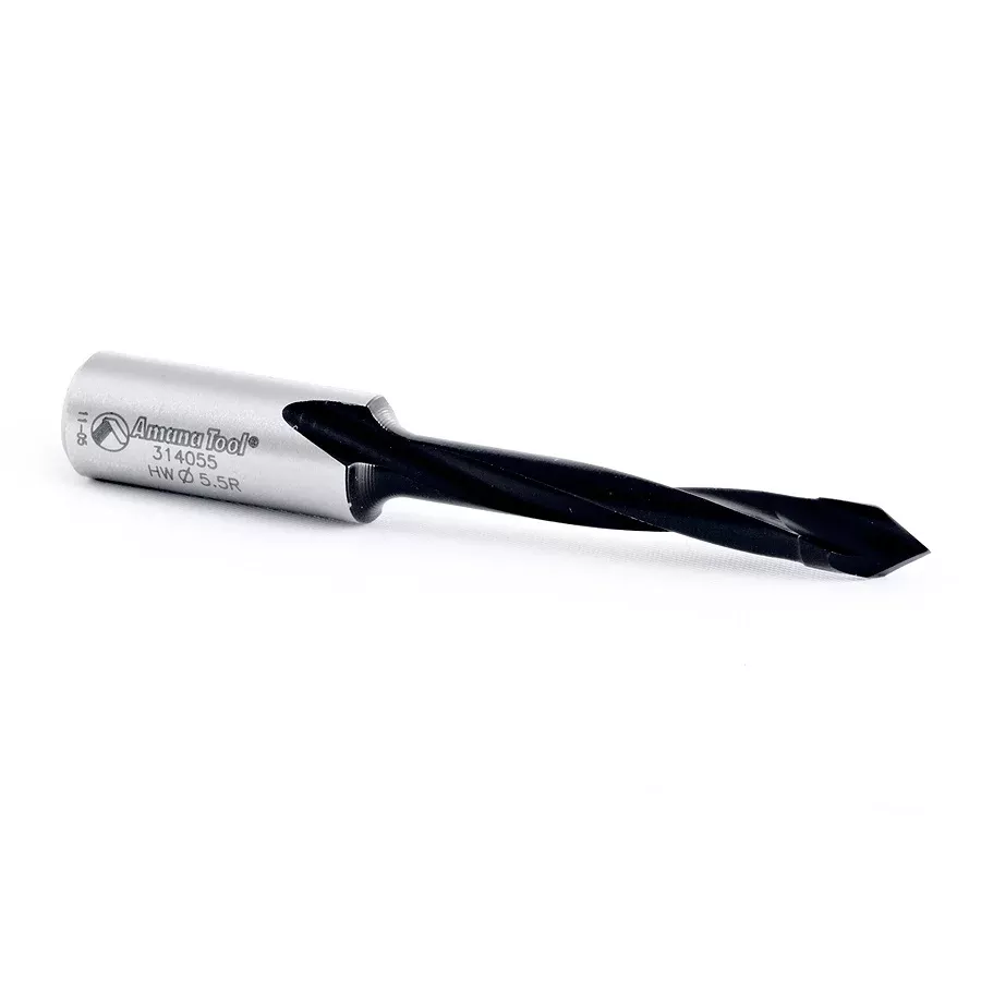 Amana Tool 5.5mm Through-Hole R/H 70mm Long 314055
