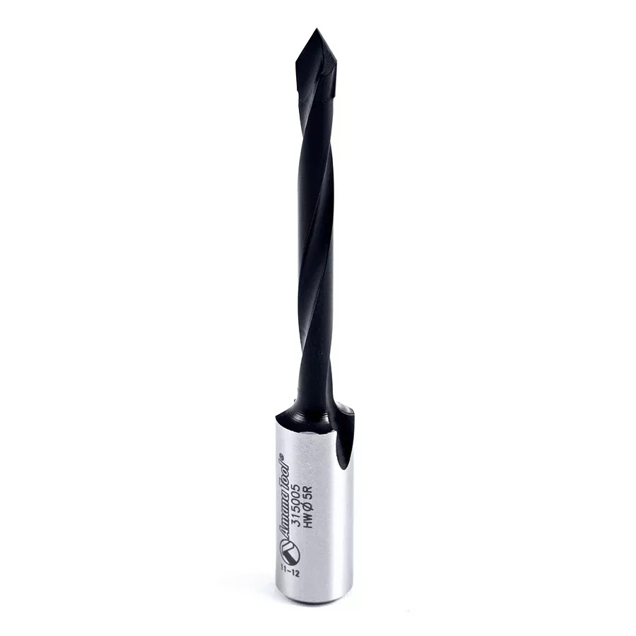 Amana Tool 5mm Through-Hole R/H 77mm Long 315005