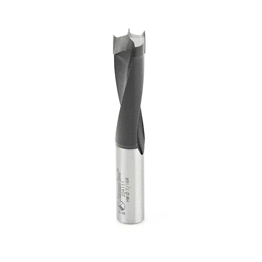 Amana Tool 7/16 in Brad Point R/H 70mm Long 204111