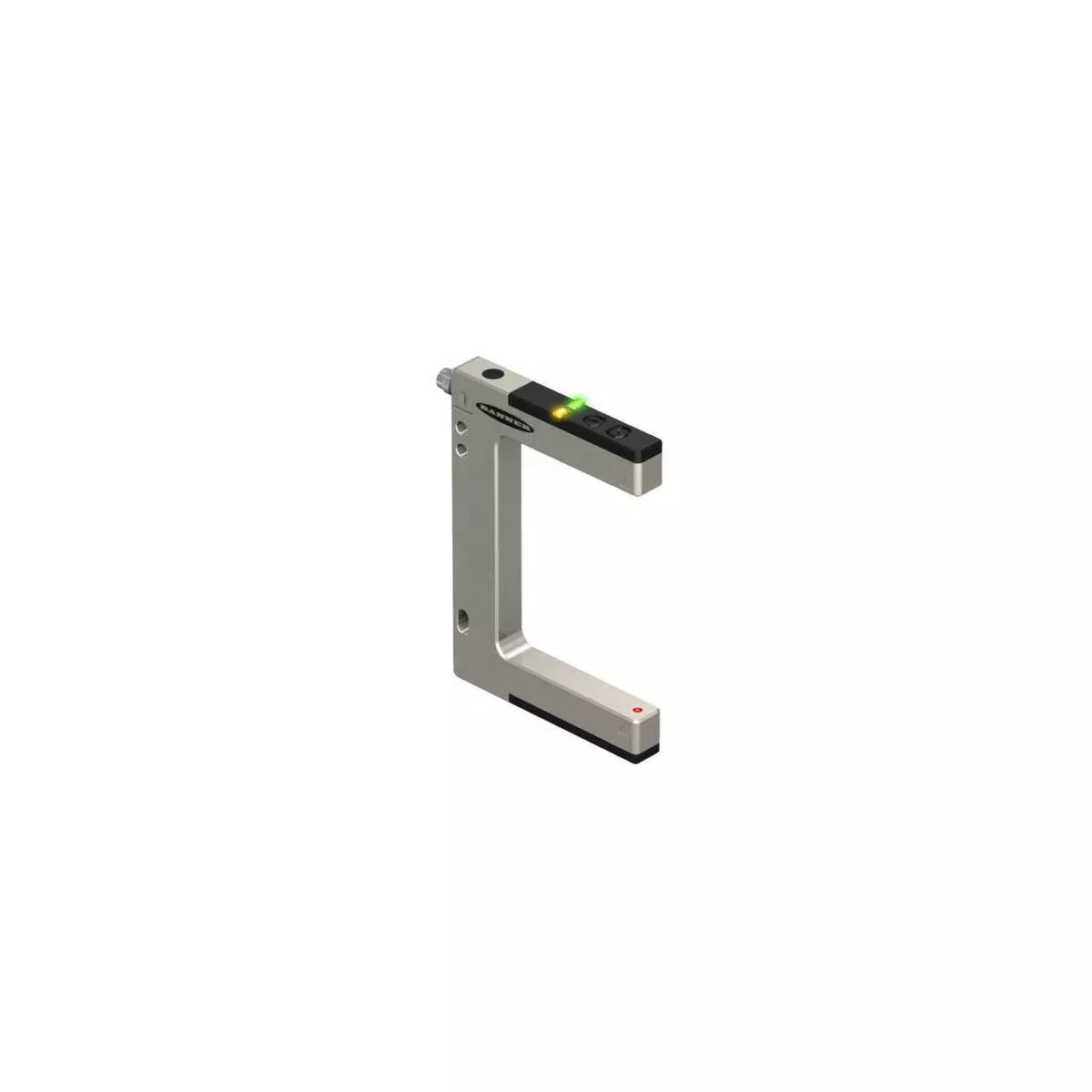 Banner 14940 | SLM80B6Q | SLM Series: Rugged Nickel-Plated Metal Fixed-Distance Slot Sensor