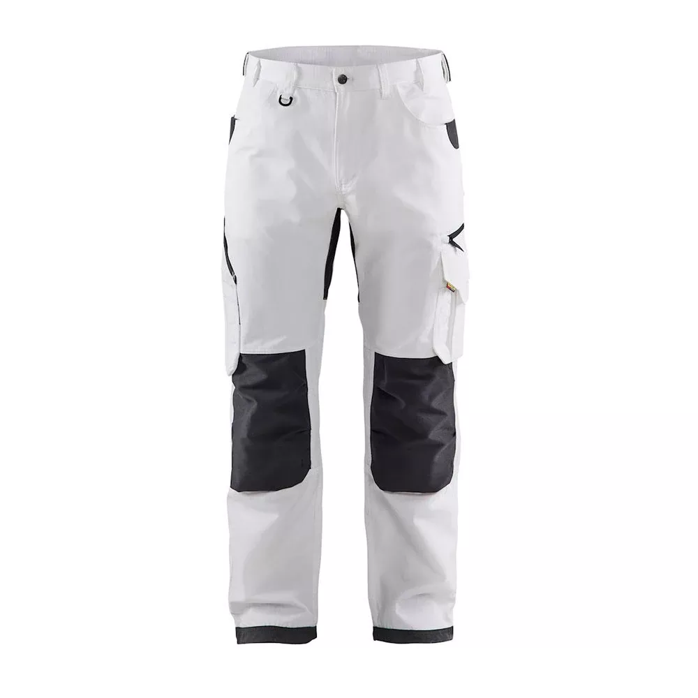 Blaklader Workwear Men's RipStop Pants - White, 36x34 16901330109836/34