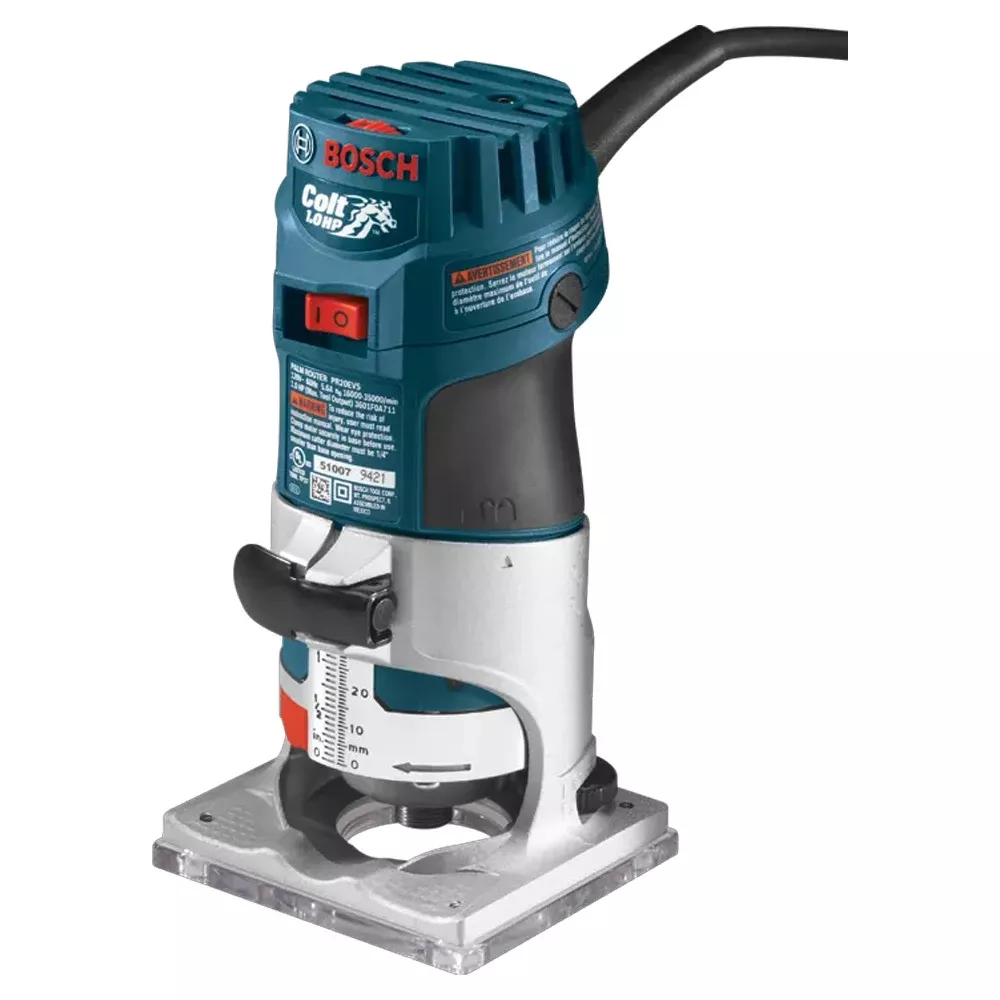 Bosch Power Tools Colt™ Electronic Variable-Speed Palm Router PR20EVS