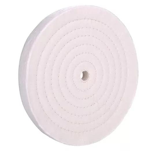 Buffing Polishing Wheel 10 inch Extra Thick Fine Cotton (70 Ply) for Bench Grinder with 3/4'' Arbor Hole,1 Pack