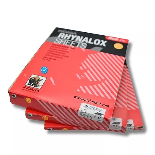 Buy Indasa Red Line Rhynodry Heavy Duty Sanding Sheets, 5 Series (5-100)
