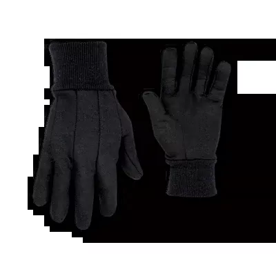 CLC 2011 Heavyweight Black Jersey Work Gloves