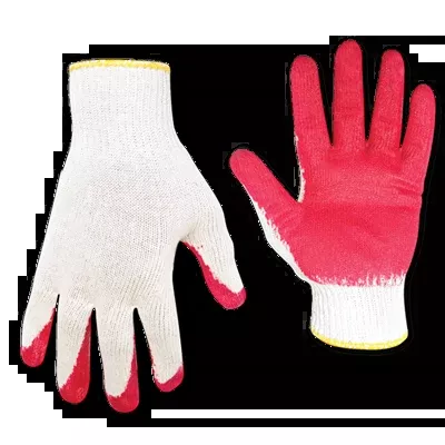 CLC 2028B Economy String Knit Latex Dip Gloves, 12-Pack