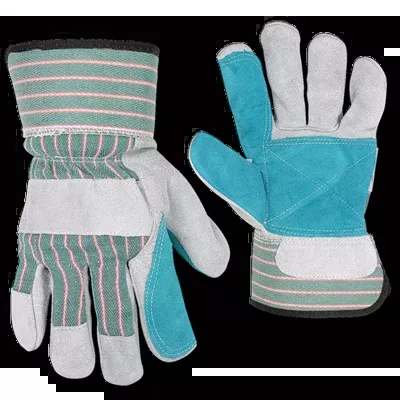 CLC 2047 Double Leather Palm Safety Cuff Work Gloves