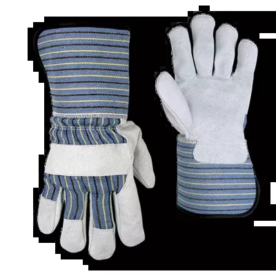 CLC 2048X Split Leather Palm Work Gloves with Extended Safety Cuff