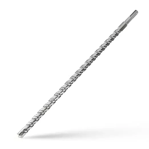 CSOOM SDS Plus Rotary Hammer Drill Bit 1/2"x18.11", Professional Concrete Drill Bit for Concrete, Brick, Stone and Cement Walls