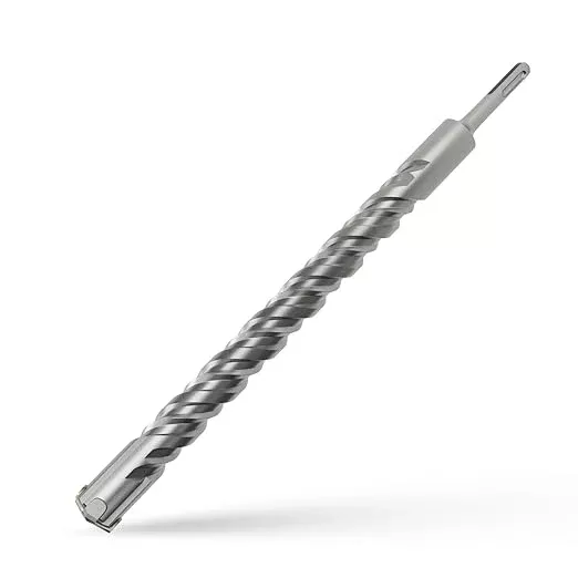 CSOOM SDS Plus Rotary Hammer Drill Bit 1"x12.2", Professional Concrete Drill Bit for Concrete, Brick, Stone and Cement Walls