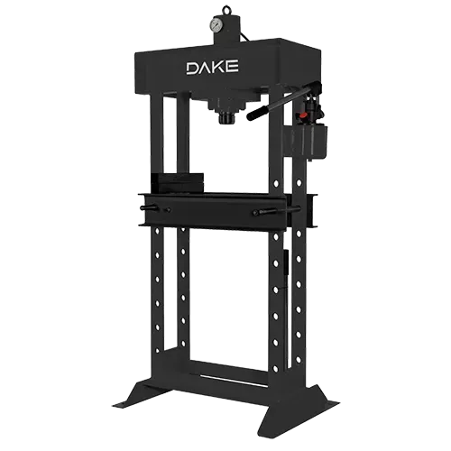 Dake Machinery Floor 30-Ton Manual HD H-Frame Press 971002