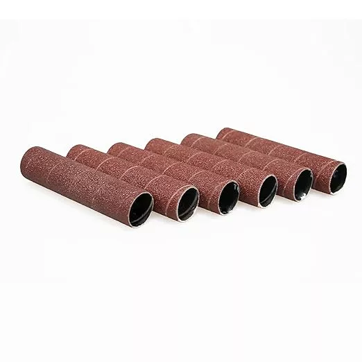 Dark Stone Sanding Sleeves for Spindle Sander 4-1/2" Length (150 Grit, 1")
