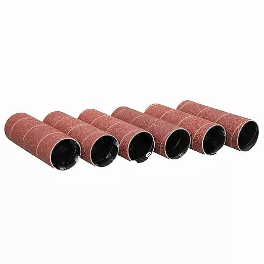 Dark Stone Sanding Sleeves for Spindle Sander 4-1/2" Length (240 Grit, 1-1/2")