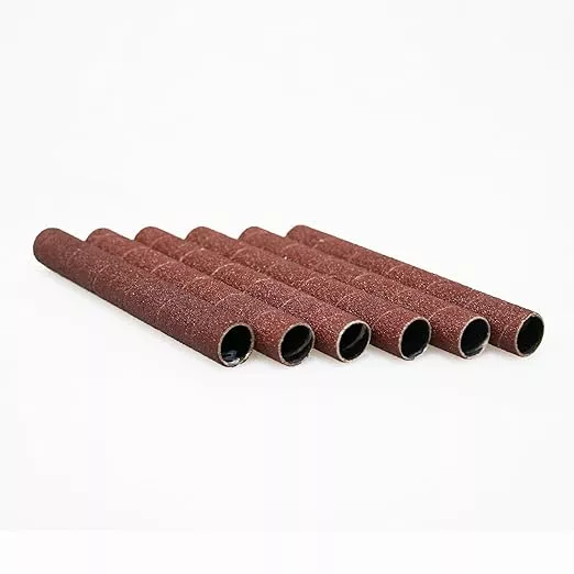 Dark Stone Sanding Sleeves for Spindle Sander 4-1/2" Length (600 Grit, 1/2“)