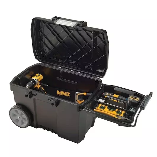 DEWALT 15 Gallon Heavy-Duty Rolling Contractor Tool Chest - DWST33090
