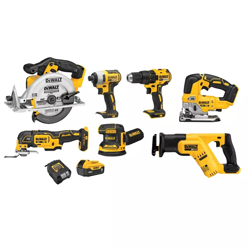 DeWalt 20V MAX 7-Tool Combo Kit DCK751P1
