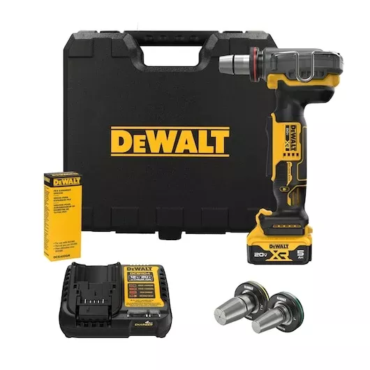 DEWALT 20V MAX XR 1-1/2" PEX Expander Kit | Cordless Pipe Solution DCE410P1