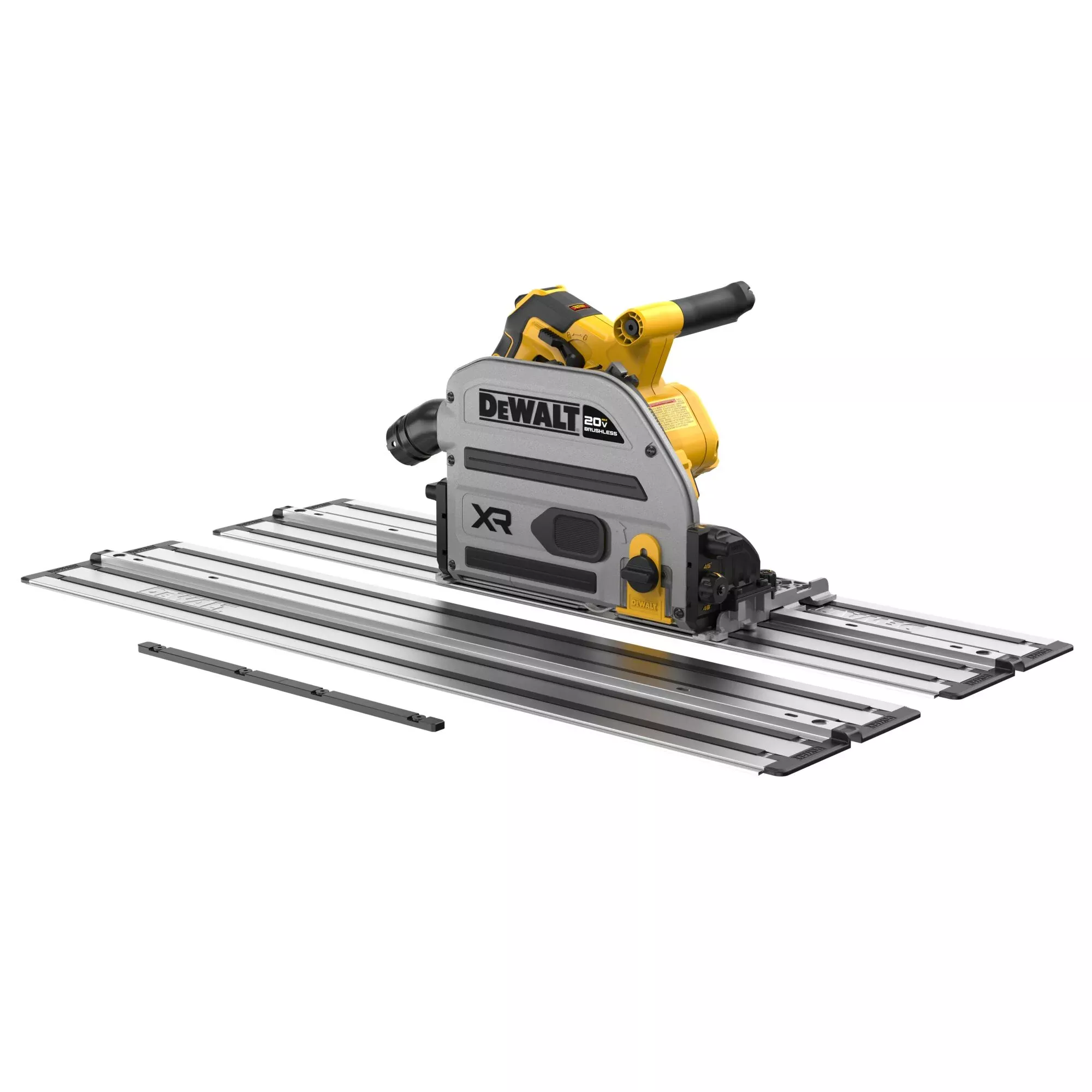 DeWalt 20V MAX XR 6-1/2" Plunge Track Saw (Tool Only) with Tracks DCS525ST