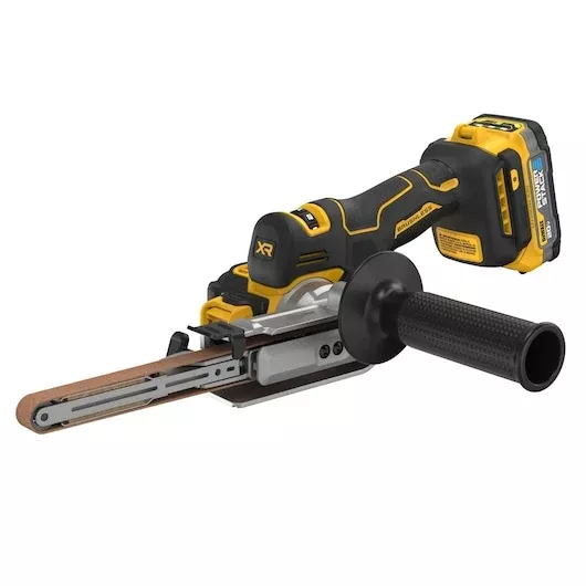 DEWALT 20V MAX XR Brushless 18-inch Cordless Band File Kit with POWERSTACK Battery DCM200E1
