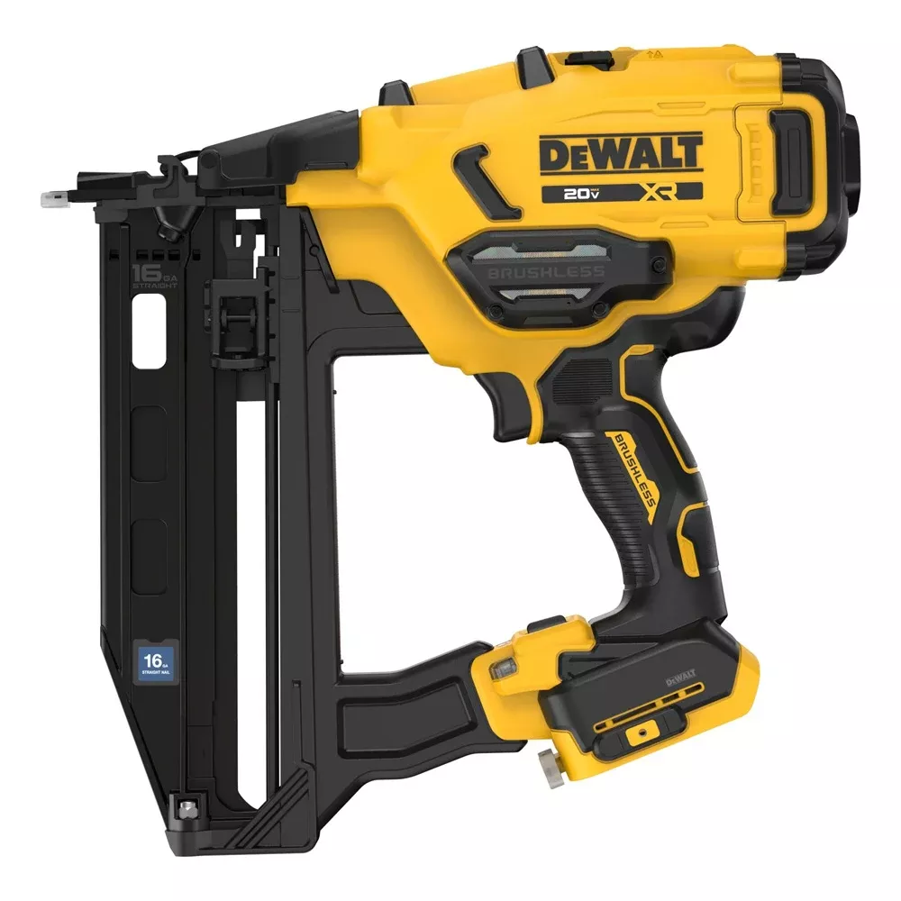 DeWalt 20V MAX XR Cordless 16GA Straight Finish Nailer (Bare Tool) DCN220B