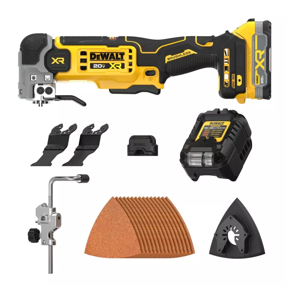 DeWalt 20V MAX* XR Oscillating Multi-Tool Kit DCS359E1