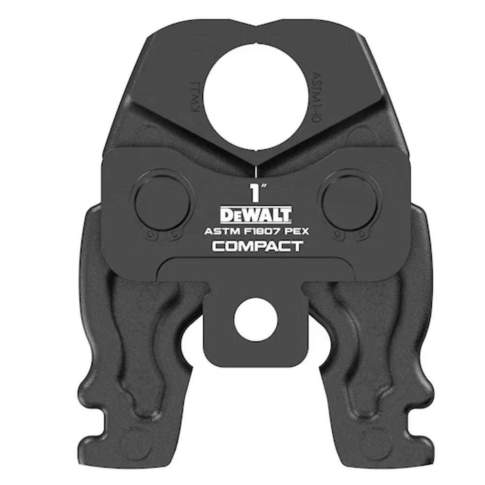 DeWalt Compact 1" PEX F1807 Press Jaw DCE215100
