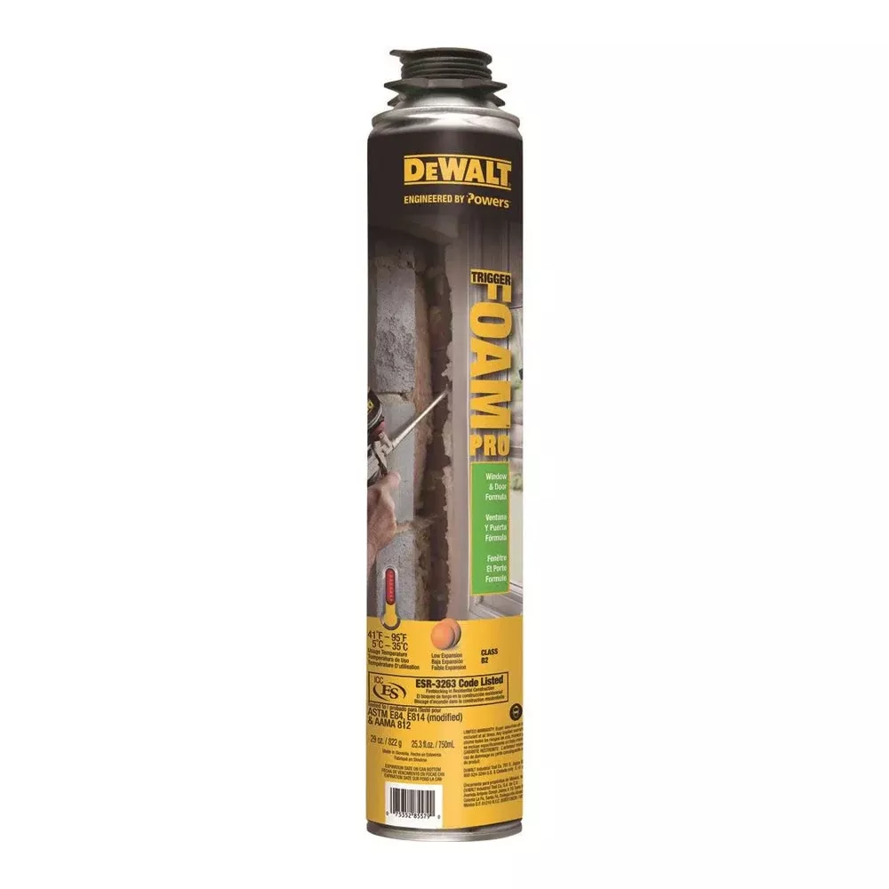 DeWalt Expansion Foams Triggerfoam Pro Wind & Door 29 oz. 08134P-PWR