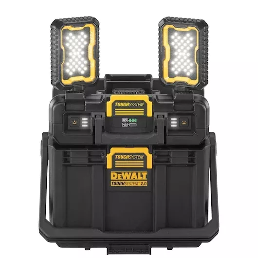 DEWALT TOUGHSYSTEM 2.0 Adjustable Work Light with Storage - 4000 Lumens - DWST08060