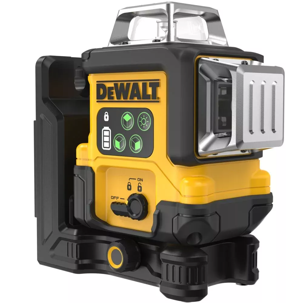 DeWalt USB-C Rechargeable 3x360° Green Line Laser DCLE14361GB
