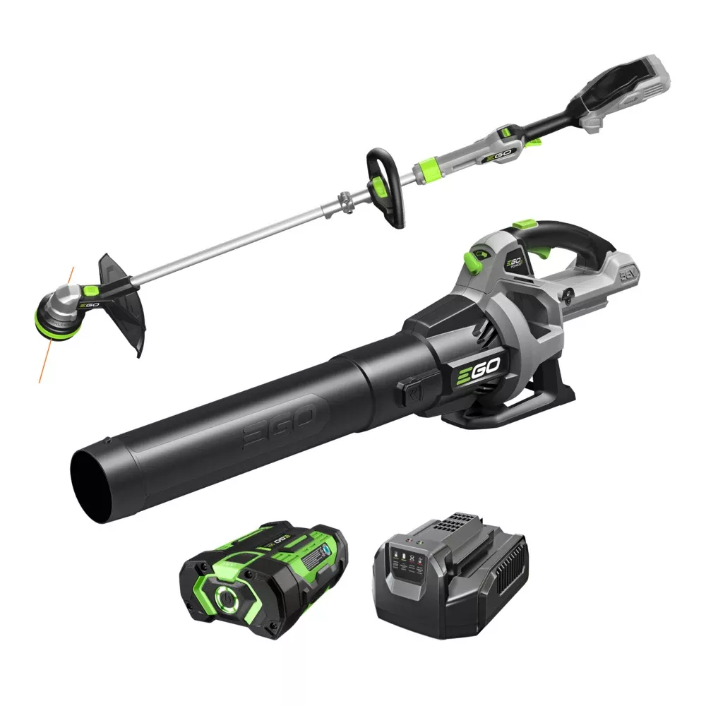 EGO Power Equipment POWER+ 15" String Trimmer with POWERLOAD™ and 530 CFM Blower Combo Kit ST1511LB