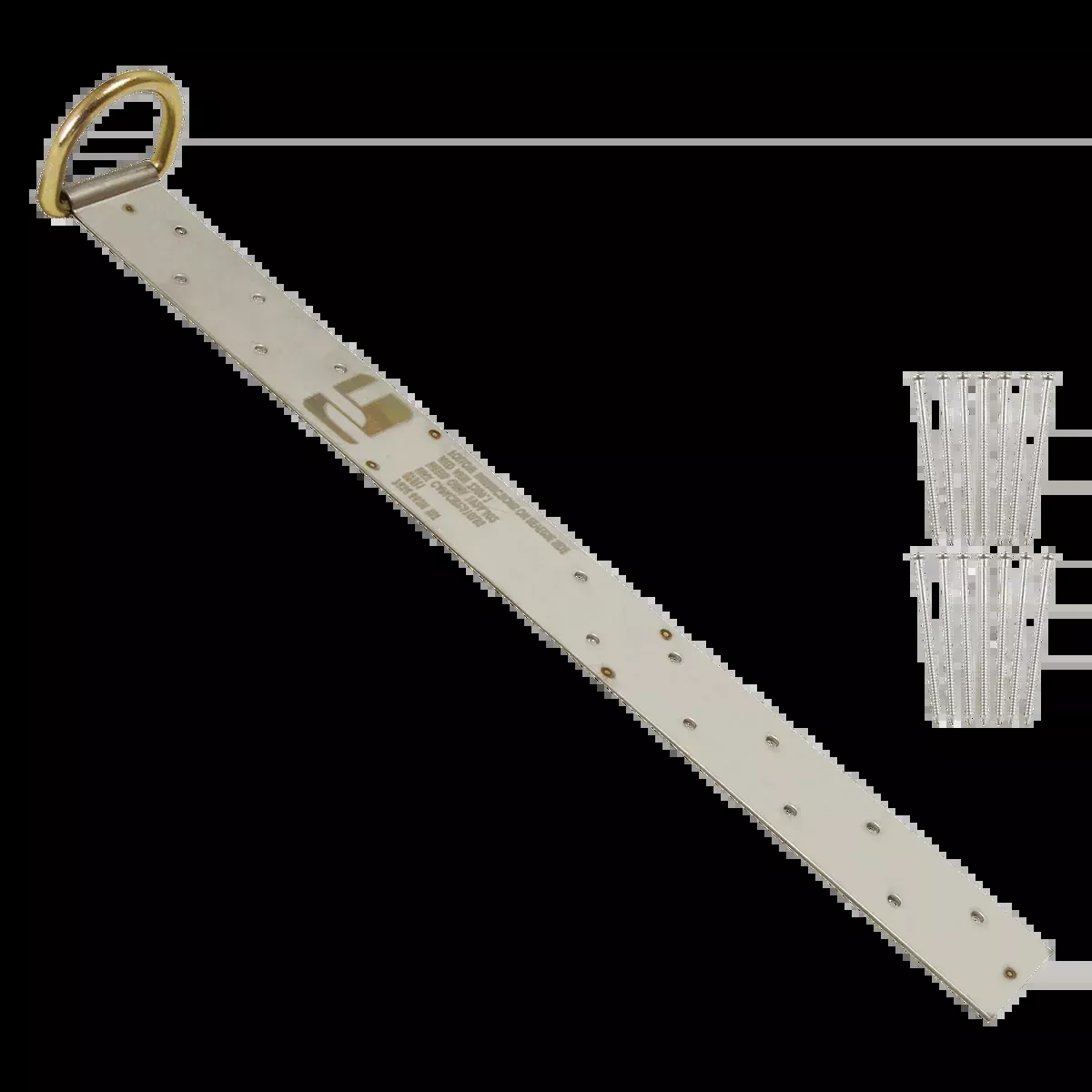 FALLTECH 17" Single-D Permanent Roof Anchor For Wood
