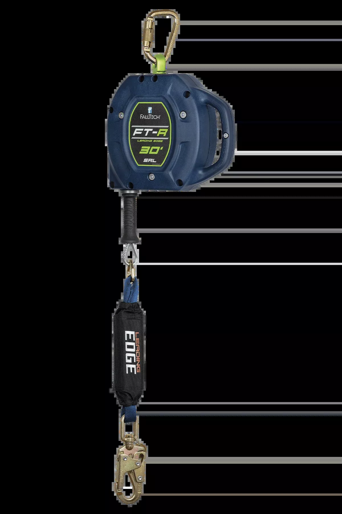 FALLTECH FT-R™ Class 2 Leading Edge SRL w/ 30' Galvanized Steel Cable