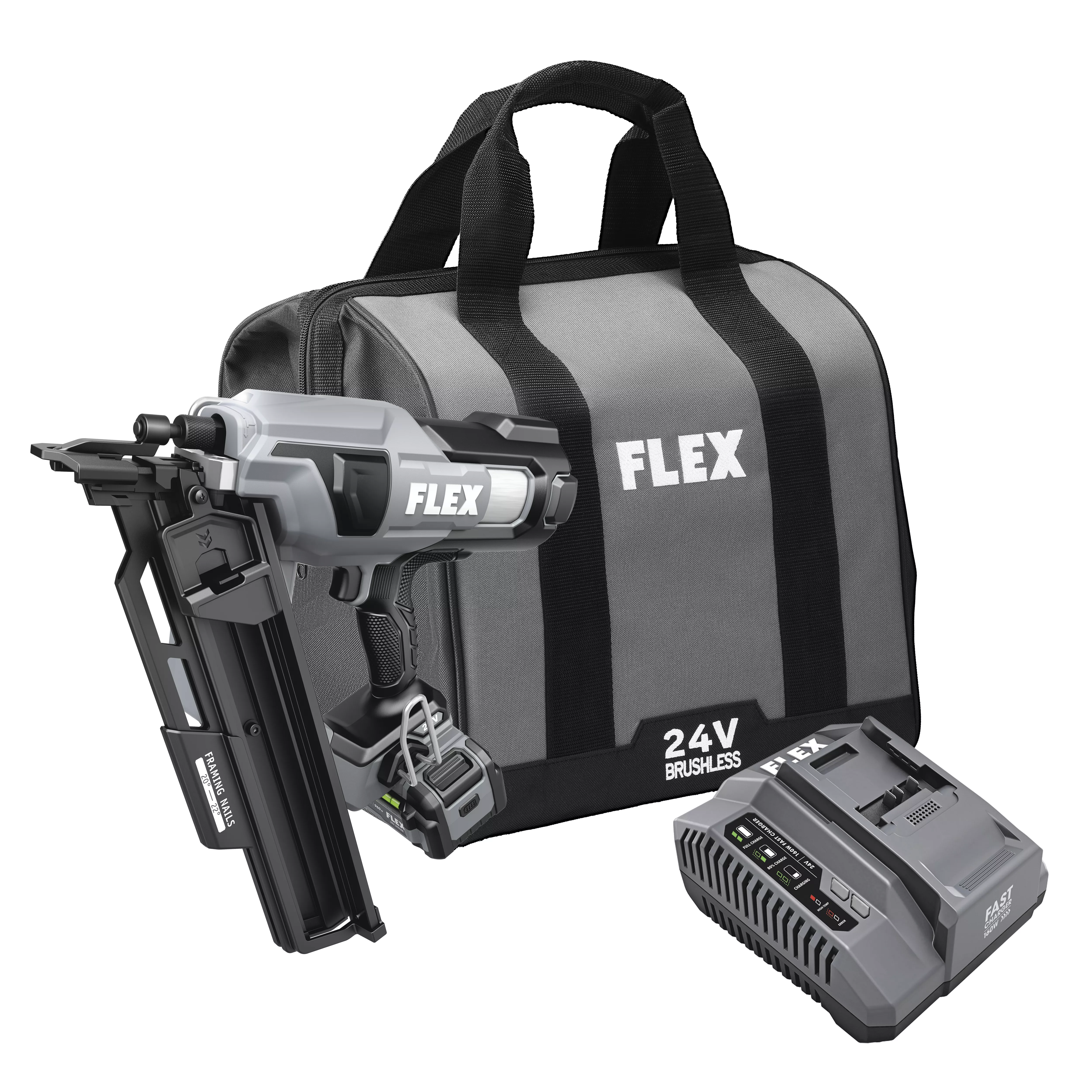 FLEX 21° Framing Nailer Kit FX4351A-1C