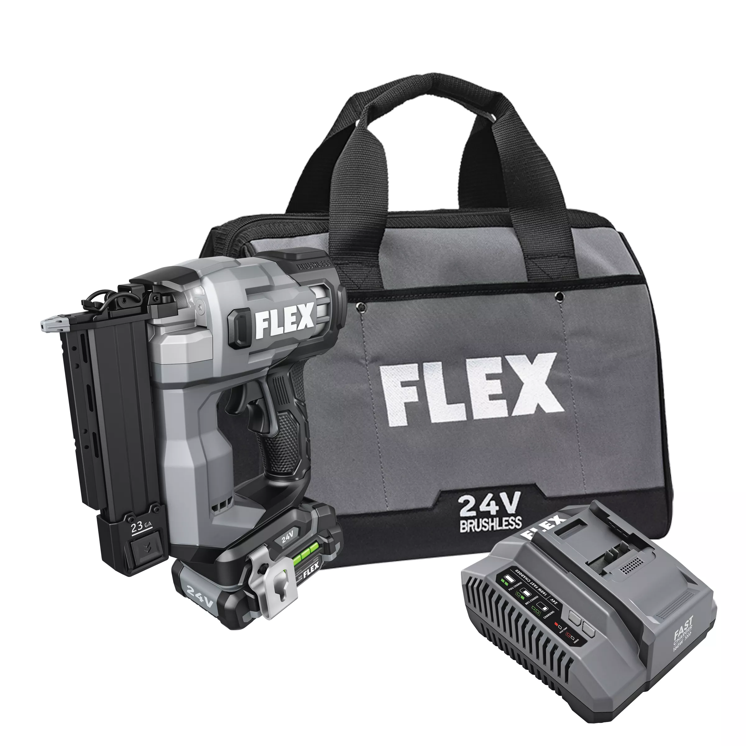 FLEX 23Ga Pin Nailer Kit FX4341-1A