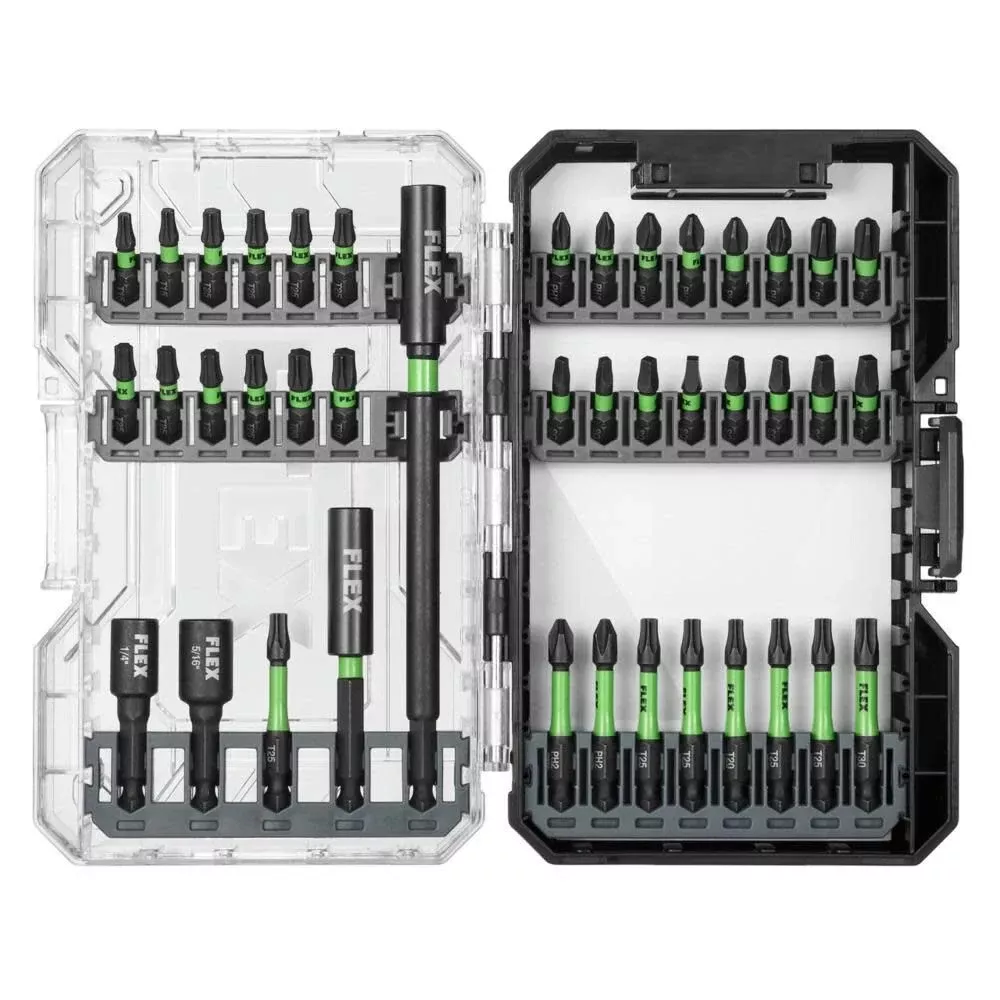 Flex 41 Piece Impact Driver Stack Pack Bit Set FAM10102-41